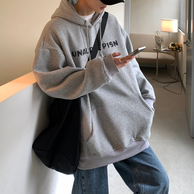 Áo hoodie nam form rộng, áo nỉ nam có mũ 2 lớp dày mặc đi chơi đi học mùa đông phong cách trẻ trung thời trang Hàn Quốc