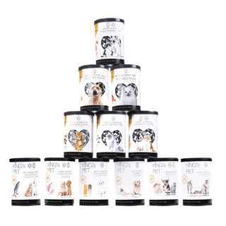 Pate Lon Cao Cấp King’s Pet 380g Thức Ăn Cho Chó Mèo