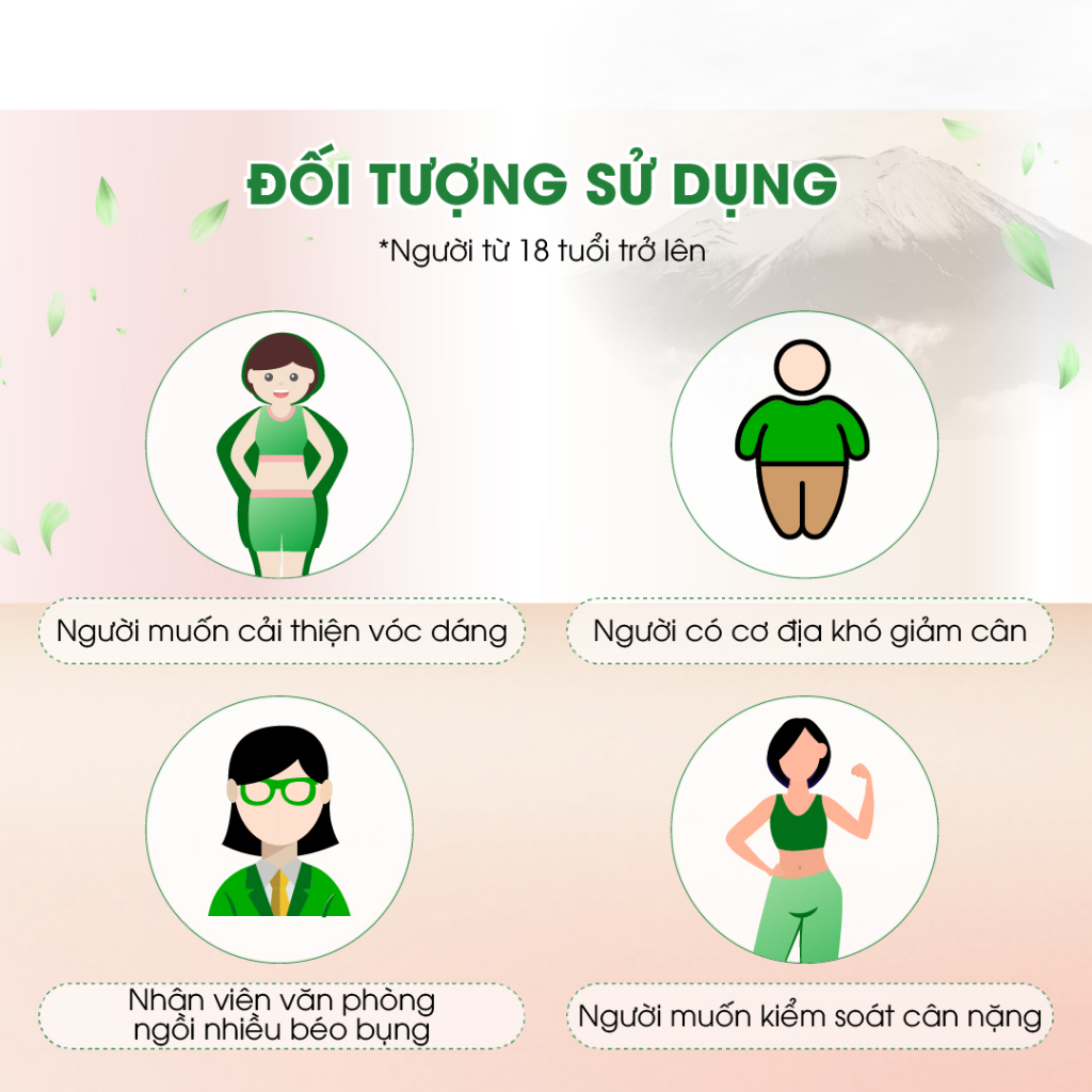 Liệu trình 23 ngày detox giảm cân cải thiện vóc dáng Nucos Detox Enzyme 4 hộp x 40 chai x 30ml