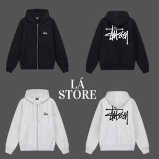 Áo khoác nỉ hoodie zip STUSSY trẻ trung vải nỉ dày dặn , chất nỉ siêu mịn hàng cao cấp chính hãng  LÁ STORE