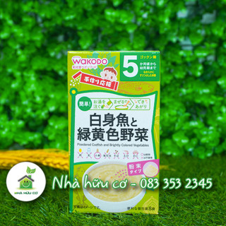 Bột ăn dặm Wakodo Nhật Bản cho bé từ 5m+ - Nhà hữu cơ