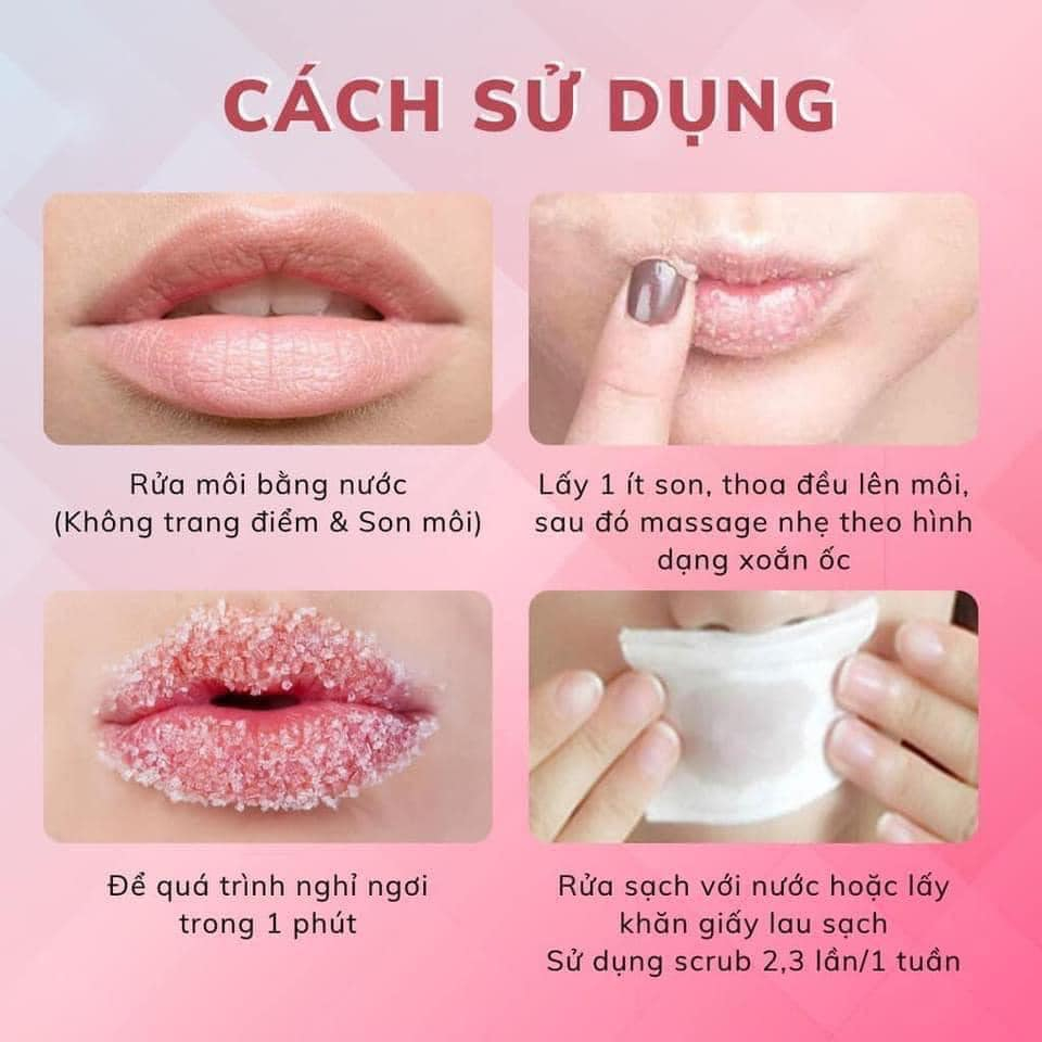 Tẩy Da Chết Môi Beauty Treats Lip Scrub 10.5g Dưỡng Ẩm Môi