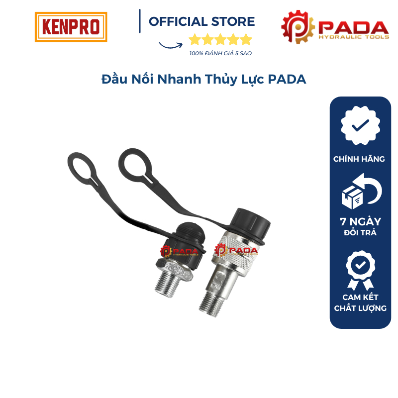 Khớp Nối Nhanh Thủy Lực PADA Dạng Ren Và Dạng Gài Bi