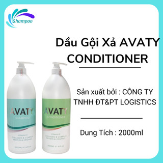 Dầu gội xả avaty conditioner 2000ml giúp tóc chắc khỏe và bóng mượt