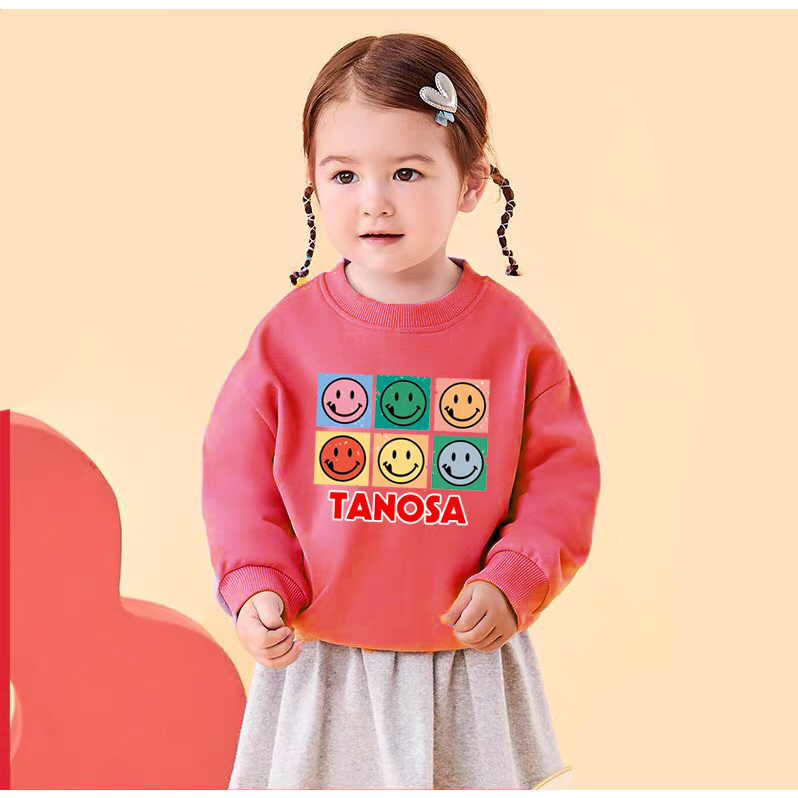 Áo nỉ cho bé Medokids, áo nỉ dài tay chất da cá họa tiết hàng xuất 2023 từ 10-25kg