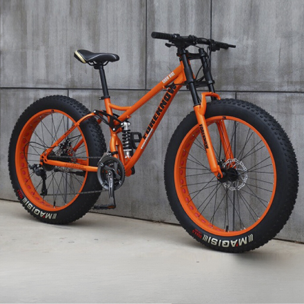 Xe bánh béo vành đúc bánh 26 inch thời thượng, xe 21 tốc độ - Tặng kèm full phụ kiện