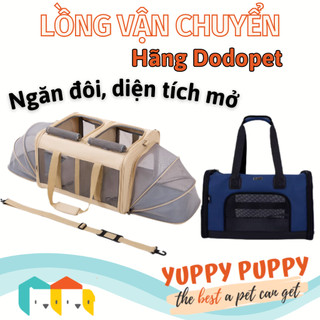 Lồng vận chuyển,Túi vải an toàn khi đi ô tô , xe máy cao cấp cho chó mèo/ Thú cưng,chuồng vận chuyển
