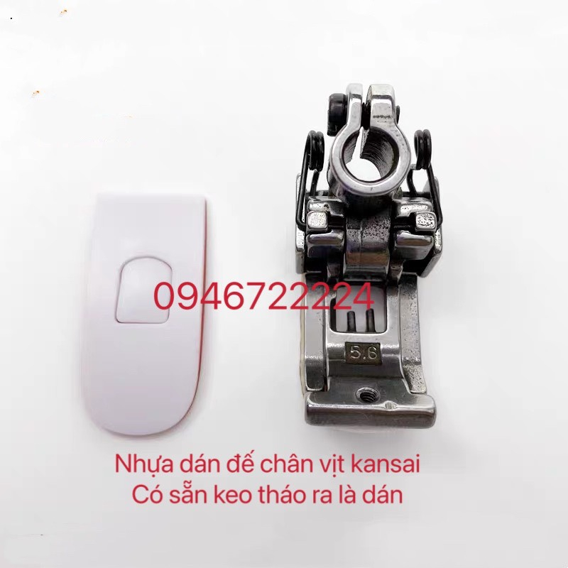nhựa dán chân vịt máy kansai có sẵn keo tháo ra dán vào chân vịt
