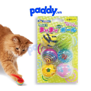 Đồ Chơi Cho Mèo Set Banh Lúc Lắc CattyMan