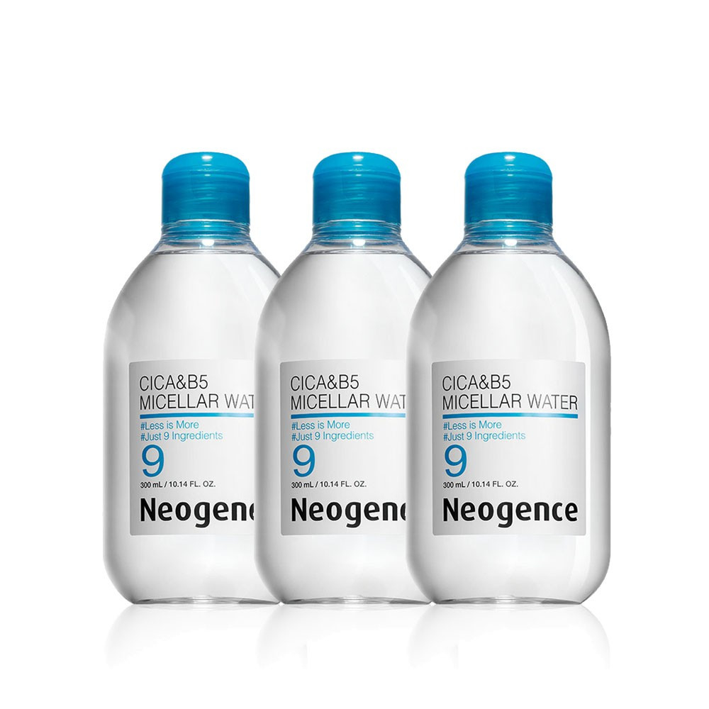 3 Nước tẩy trang Neogence nhẹ dịu CICA& B5 Micellar water 100ml