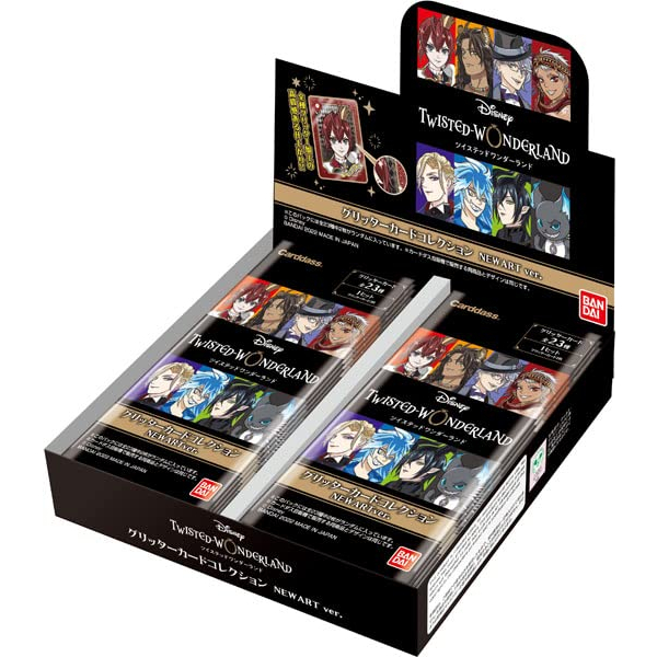 Thẻ ảnh Disney Twisted Wonderland - Glitter card New art