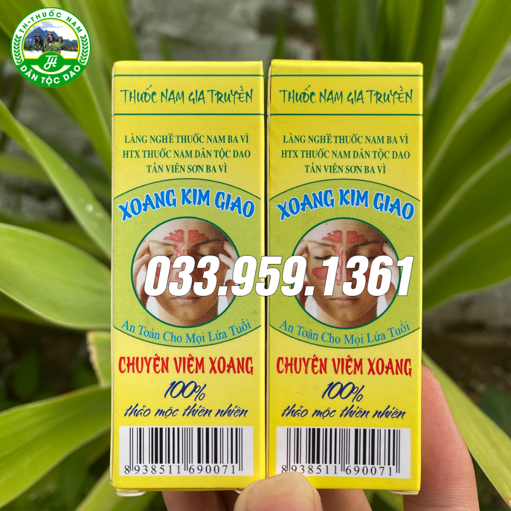 2 lọ nhỏ mũi Xoang Kim Giao - Sản phẩm hỗ trợ cải thiện xoang mũi, an toàn, hiệu quả