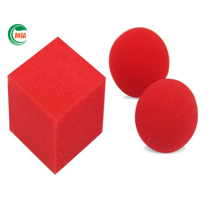 Ảo thuật bông banh vuông tròn hàng cao cấp bông xốp mịn màu đẹp