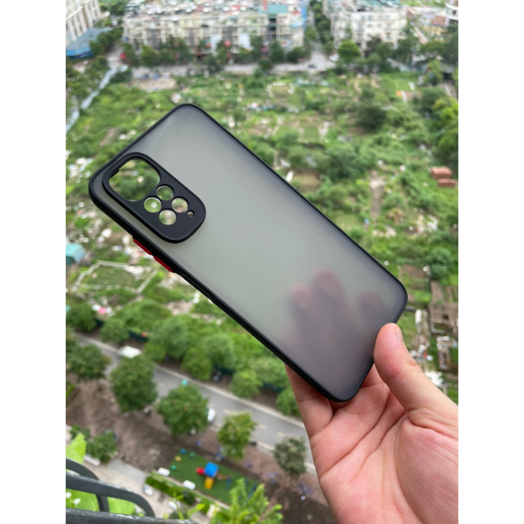 Ốp lưng nhám Xiaomi Redmi Note 12 Pro 4G  viền dẻo, lưng chống bán vân tay