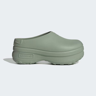 Giày adifom stan smith mule 'silver green' ie7053