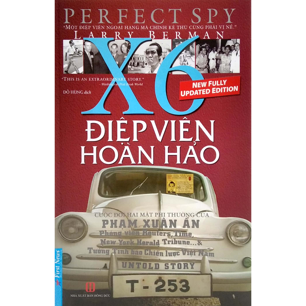 Sách - Điệp Viên Hoàn Hảo X6 - Phạm Xuân Ẩn (bìa mềm)  - FIN