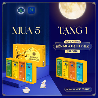 Bộ sưu tập cà phê bốn mùa Xuân Hạ Thu Đông K Coffee