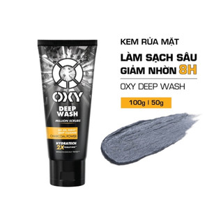 Kem rửa mặt sạch sâu OXY Deep Wash (Cream) 100g