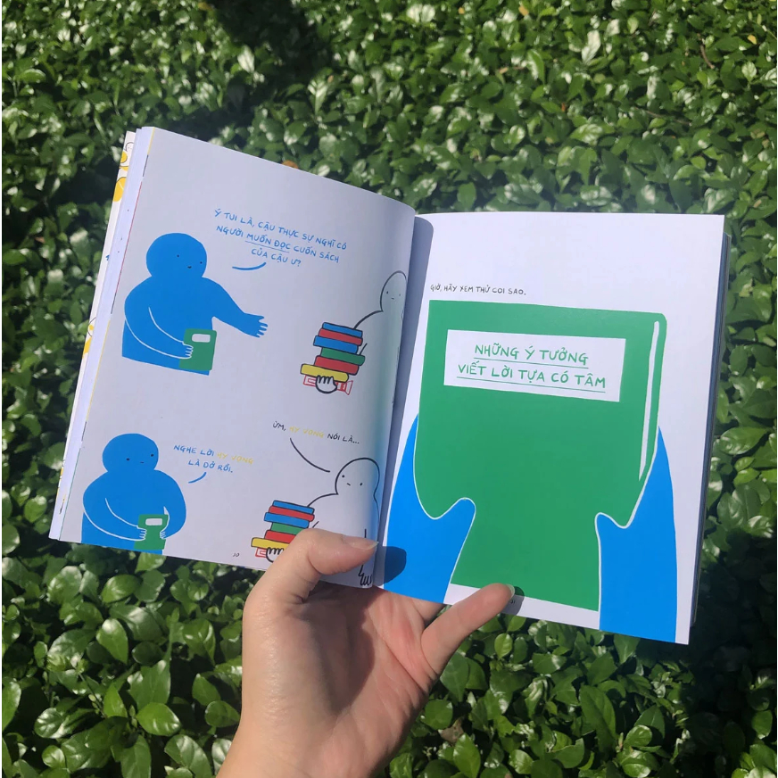 Sách - Cuốn sách này dành cho bạn - Hy vọng bạn cảm thấy lên tinh thần đôi chút