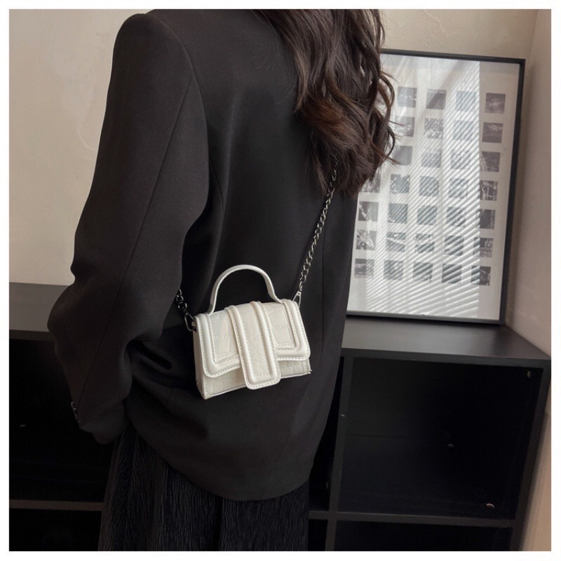 Túi đeo chéo mini da PU phong cách thời trang cho nữ mã T06