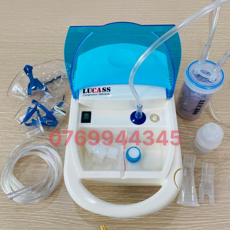 Máy xông khí dung 3 chức năng Lucass 3in1 A27 : Xông mũi - Hút mũi - Hút mụn cám