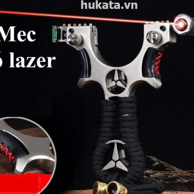 Ná cao su inox tặng laze kèm dây và nhiều quà tặng