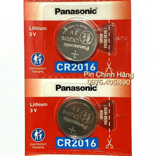 2 Viên Pin CR2016 Panasonic Lithium 3V Made in Indonesia