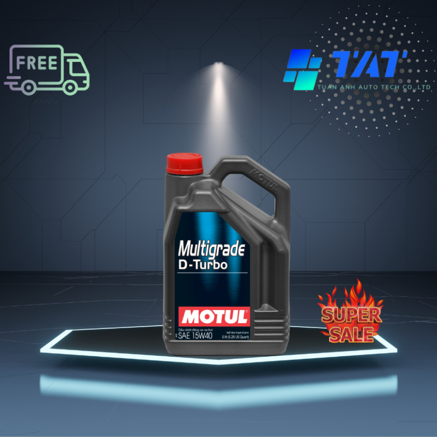 Dầu máy - MOTUL MULTI GRADE D-TURBO 15W40