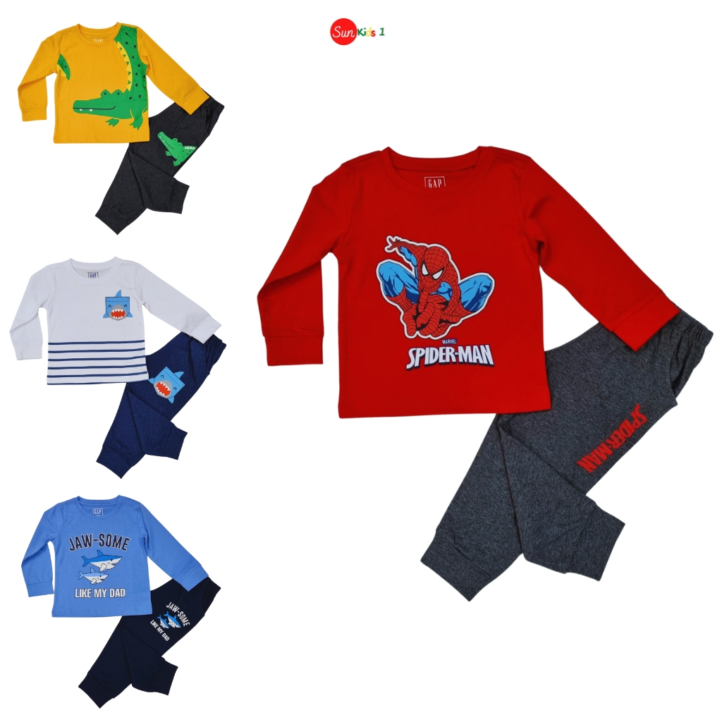Bộ thu đông bé trai size 2-8 tuổi, đồ bộ cho bé trai, chất cotton mềm mát thấm hút tốt ,quần bo gấu - SUNKIDS1