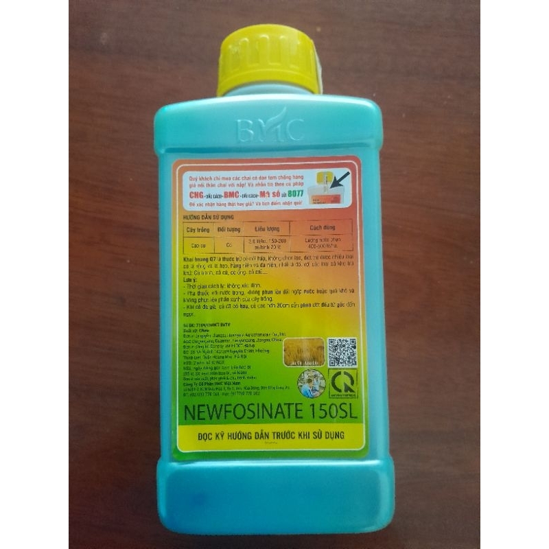 Thuốc trừ cỏ Khai Hoang Q7 chai 900ml