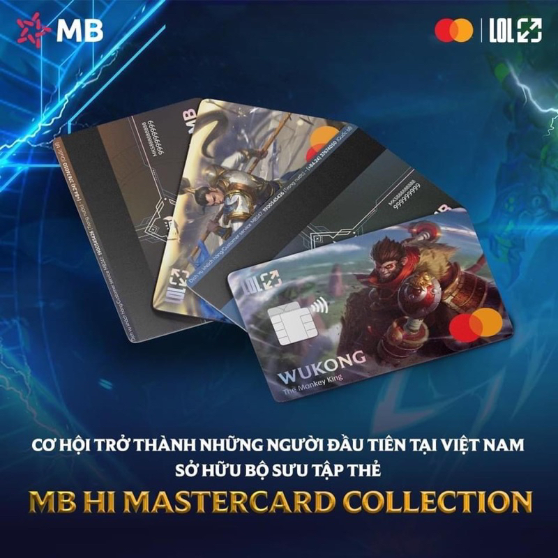 THẺ HI MBBANK MỚI RA MẮT KẾT HỢP LIÊN MINH HUYỀN THOẠI