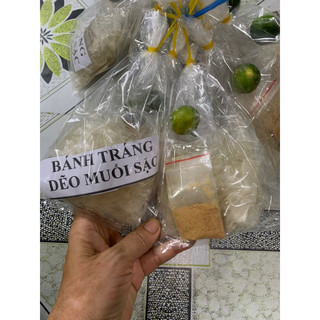 Bánh tráng phơi sương muối sặc