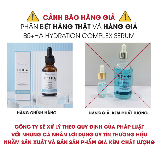 Serum Tinh Chất B5+HA AVO SKINLAB Hydration Complex 30ml - Giúp Tái Tạo, Phục Hồi Da, Tăng Đàn Hồi, Da Căng Bóng