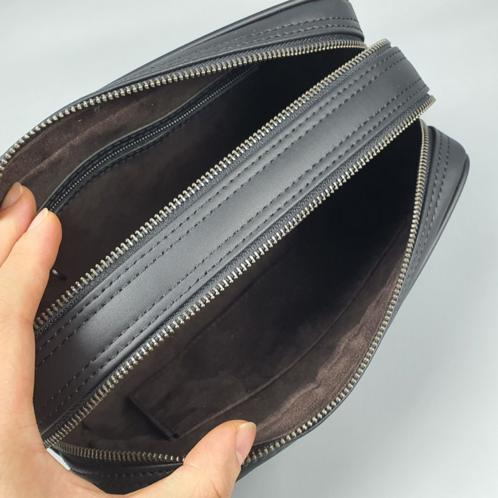 Clutch cầm tay nam; Túi golf nam da bò thật CL151LEA  - 100% da thật, Bảo hành 3 năm