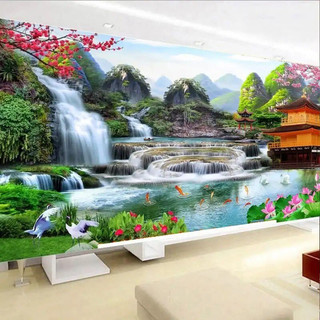 Tranh đính đá Phong Cảnh, VS201 , tranh chưa đính đá