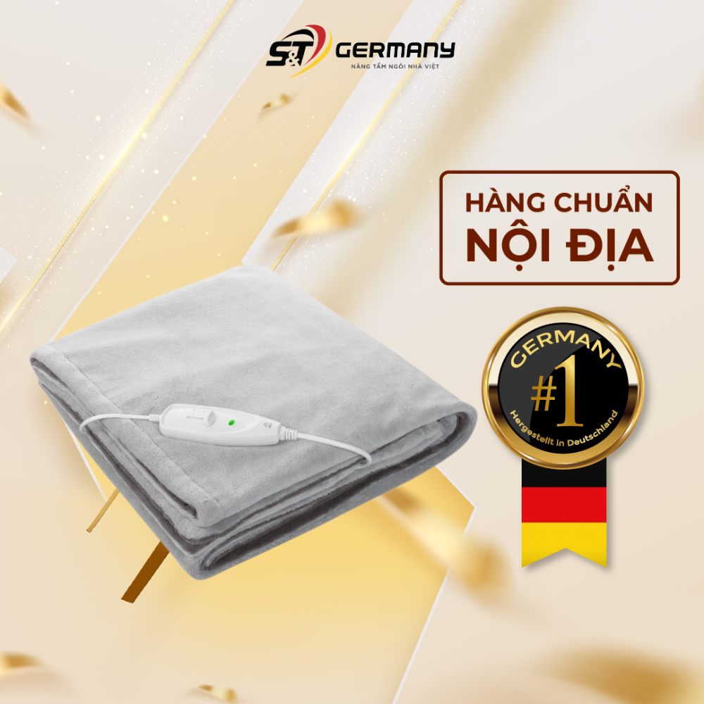 Chăn Điện Medisana HB675 XXL Nội Địa Đức Đệm Sưởi Điện An Toàn Cung Cấp Độ Ấm Chất Vải Mềm Mại GermanySnT