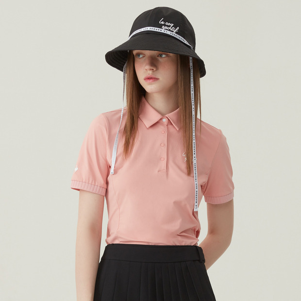 Áo Polo Le coq Golf Nữ - GO222LTS45-PINK