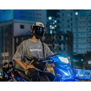 Kính đen Kyt tigerjet,kính đen rời thay thế nón bảo hiểm KYT 1/2 tigerjet hàng chính hãng