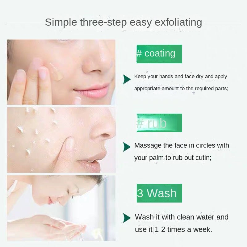 Ranliy✨Gel Tẩy Tế Bào Chết Toàn Thân Chiết Xuất Lô Hội Làm Sạch Sâu
