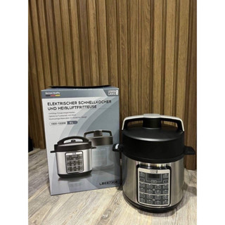 Nồi áp suất điện đa năng Lebenlang LBEE7308 6L, nồi hầm đa năng, tích hợp nồi chiên không dầu- bảo hành 24 tháng
