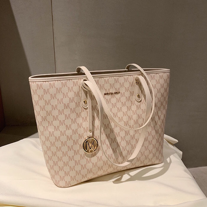 Túi Tote Đeo Vai Sức Chứa Lớn Họa Tiết Hoa Anh Đào miocra koly Thời Trang Mùa Hè.