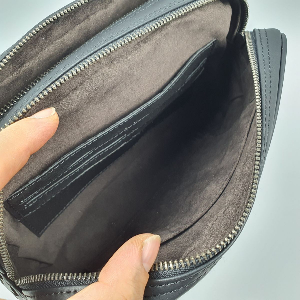 Túi golf cầm tay nam da bò thật CL151VB  - Bảo hành 3 năm