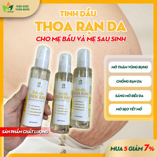 Tinh Dầu Thoa Rạn Da 150ml | Ngăn Rạ Da vùng bụng mẹ bầu, mờ thâm da, mờ sẹo mổ