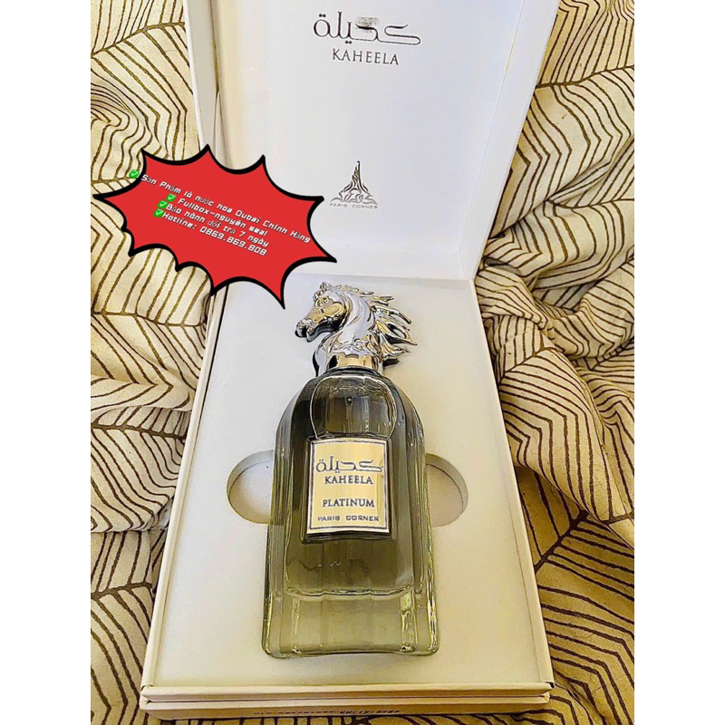 Nước hoa Dubai Kaheela Platinum Paris Corner