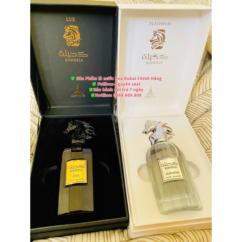 Nước hoa Dubai Kaheela Platinum Paris Corner