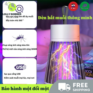 Máy Bắt Côn Trùng, Hút Muỗi, Đuổi Muỗi Hiệu Quả Đèn bắt muỗi thông minh Electric S