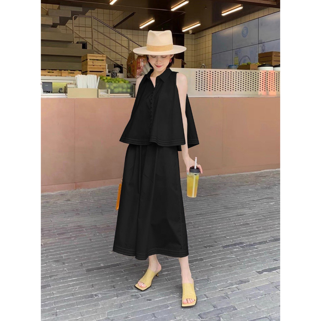 Set bộ thô sang chảnh 2 màu 2382