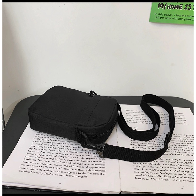 Túi Đeo Chéo Basic 🎒 FREESHIP🎒Túi Đeo Chéo Đẹp Xưởng SX_Màu Đen