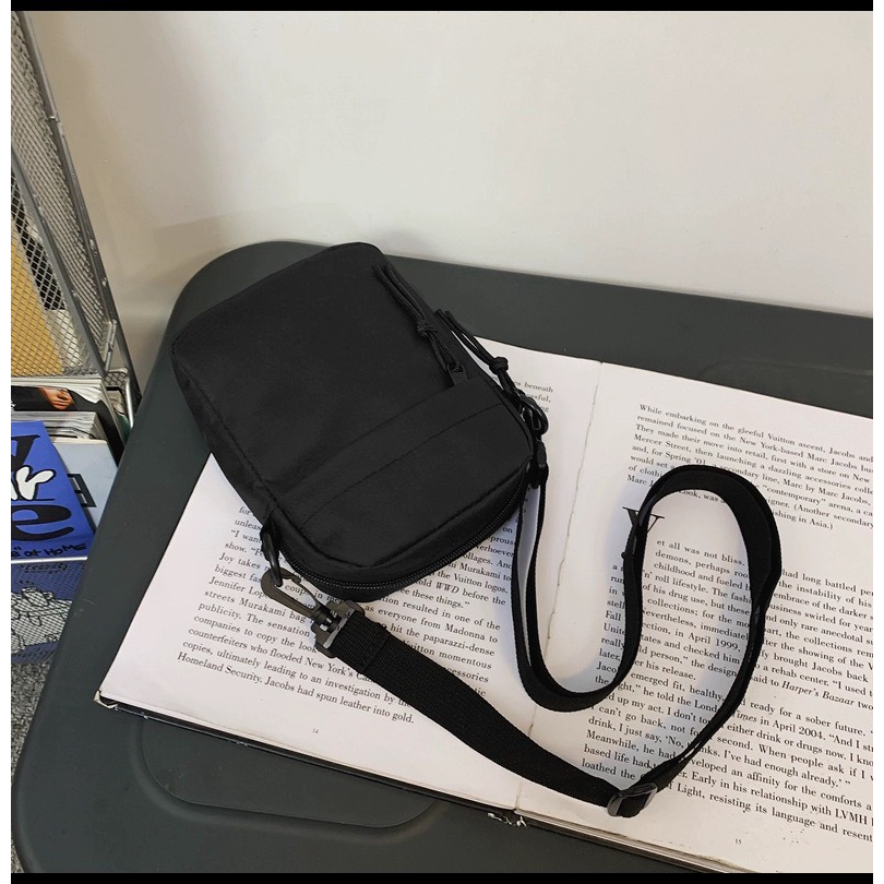 Túi Đeo Chéo Basic 🎒 FREESHIP🎒Túi Đeo Chéo Đẹp Xưởng SX_Màu Đen