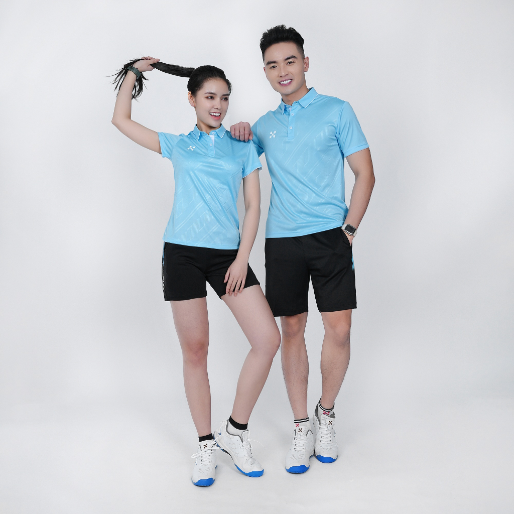 Đồ Đôi Bộ Thể Thao Nam Nữ HERMOD Vải Co Dãn, Thoáng Mát, Thấm Hút CL01XN